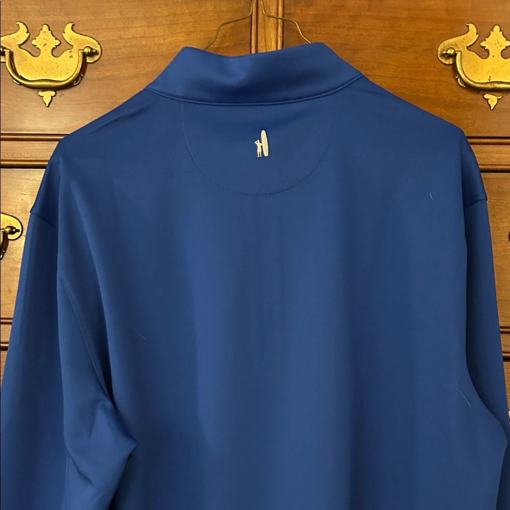 johnnie-O Blue Zip Up Sweater - Picture 3 of 3